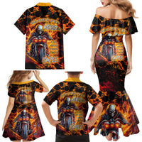 Be Come The Monster And Show Your True Smile Family Matching Mermaid Dress and Hawaiian Shirt - Wonder Print Shop