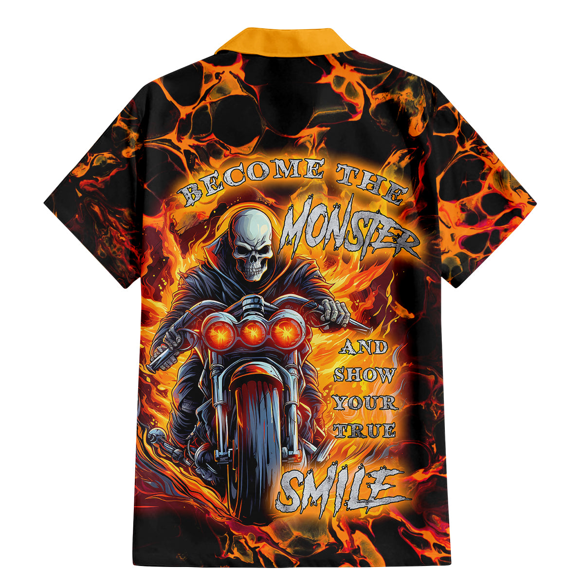 Be Come The Monster And Show Your True Smile Family Matching Mermaid Dress and Hawaiian Shirt - Wonder Print Shop