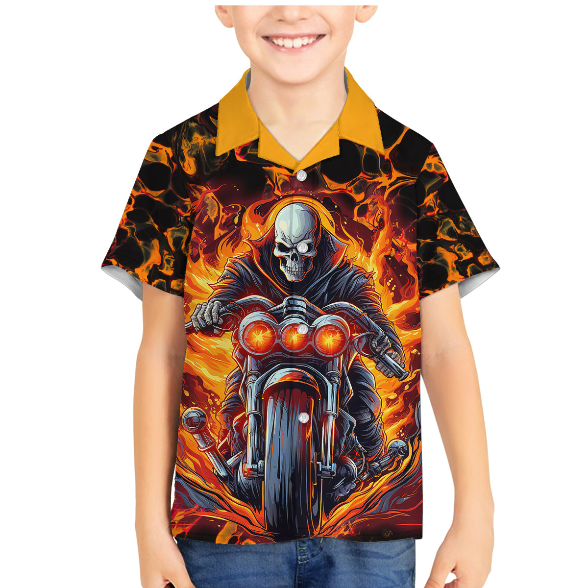 Be Come The Monster And Show Your True Smile Family Matching Mermaid Dress and Hawaiian Shirt - Wonder Print Shop