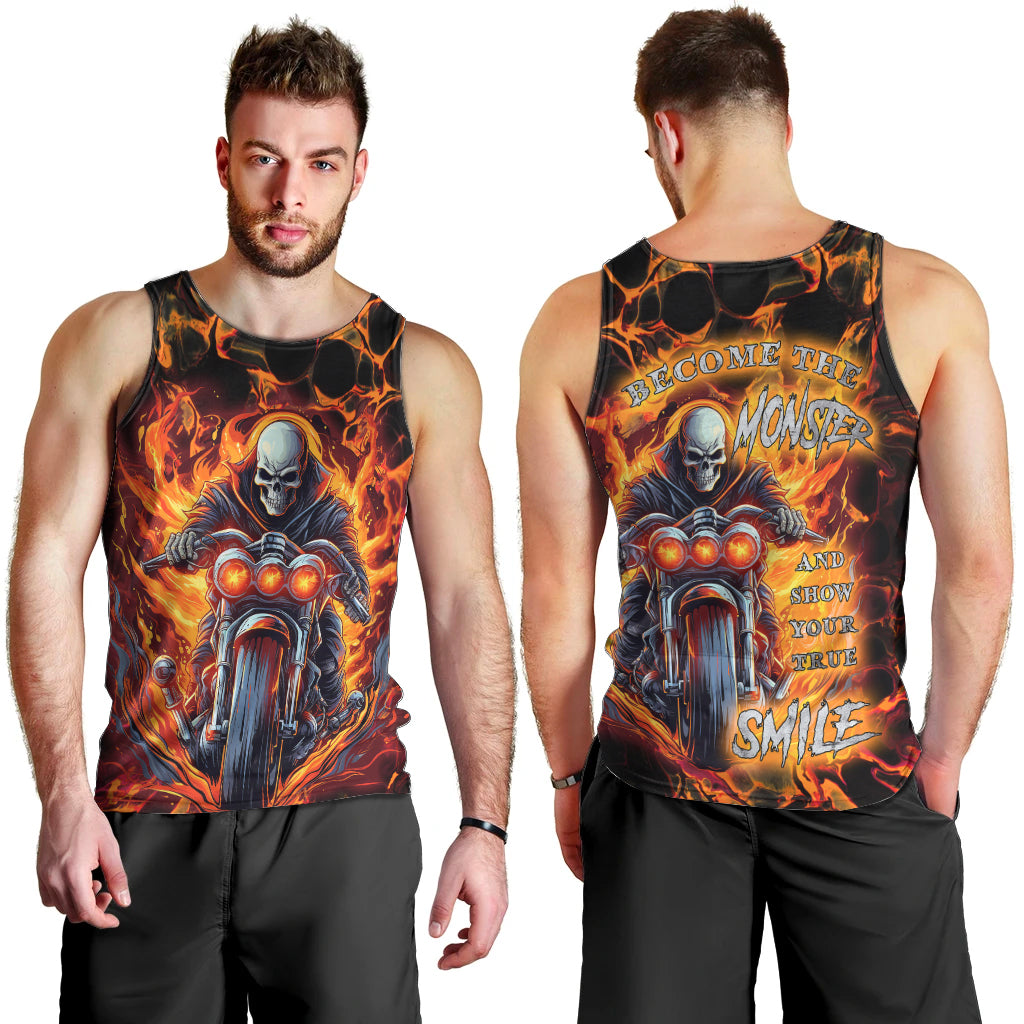Be Come The Monster And Show Your True Smile Men Tank Top - Wonder Print Shop