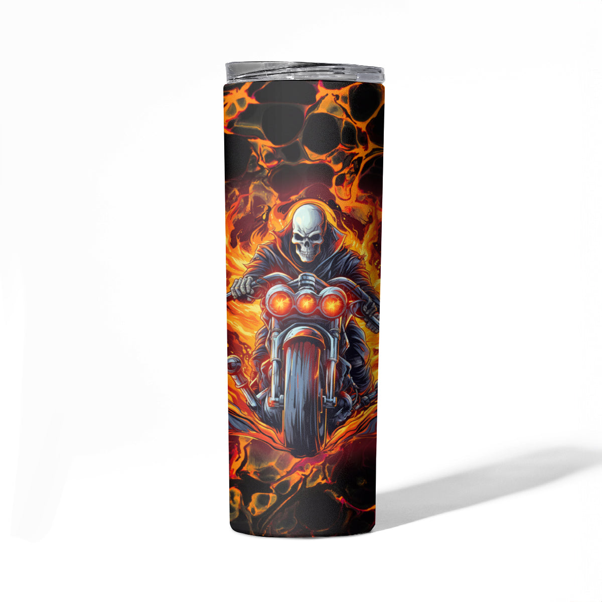 Be Come The Monster And Show Your True Smile Skinny Tumbler - Wonder Print Shop