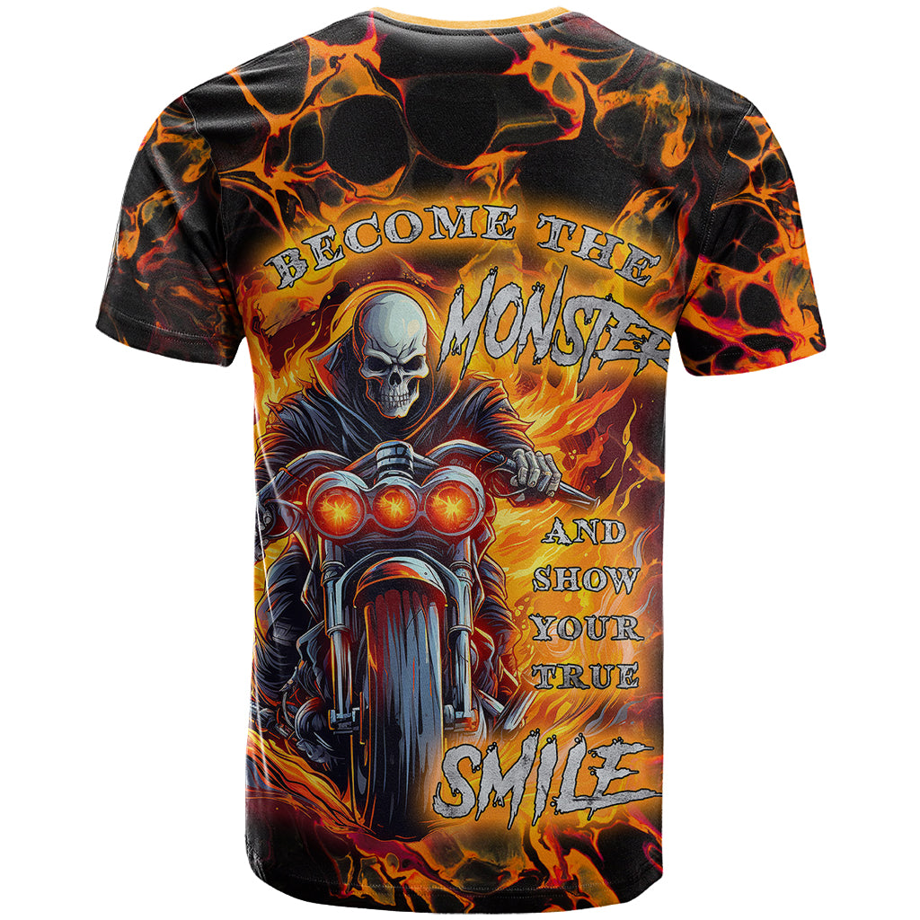 Be Come The Monster And Show Your True Smile T Shirt - Wonder Print Shop