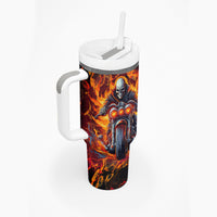Be Come The Monster And Show Your True Smile Tumbler With Handle - Wonder Print Shop