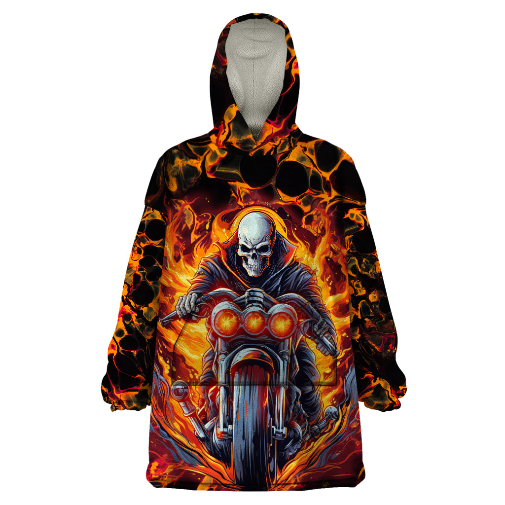 Be Come The Monster And Show Your True Smile Wearable Blanket Hoodie - Wonder Print Shop