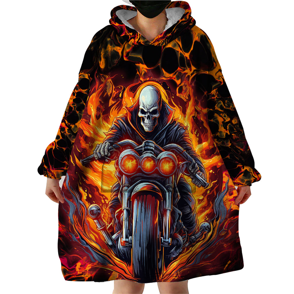 Be Come The Monster And Show Your True Smile Wearable Blanket Hoodie - Wonder Print Shop