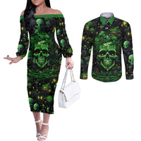 i-can-fix-stupid-but-is-gonna-hurt-couples-matching-off-the-shoulder-long-sleeve-dress-and-long-sleeve-button-shirts