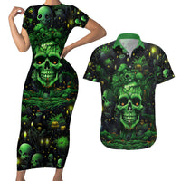 I Can Fix Stupid But Is Gonna Hurt Couples Matching Short Sleeve Bodycon Dress and Hawaiian Shirt - Wonder Print Shop
