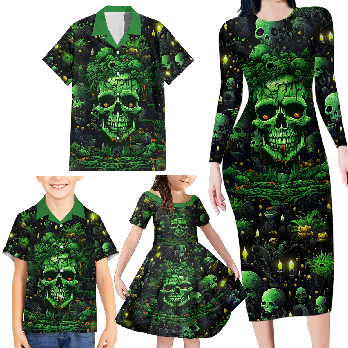 I Can Fix Stupid But Is Gonna Hurt Family Matching Long Sleeve Bodycon Dress and Hawaiian Shirt - Wonder Print Shop