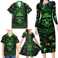 I Can Fix Stupid But Is Gonna Hurt Family Matching Long Sleeve Bodycon Dress and Hawaiian Shirt - Wonder Print Shop