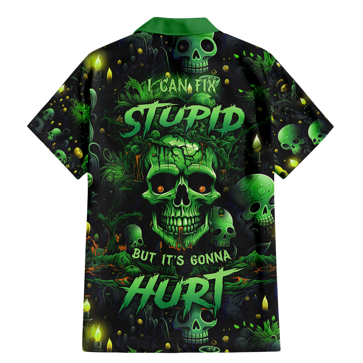 I Can Fix Stupid But Is Gonna Hurt Family Matching Mermaid Dress and Hawaiian Shirt - Wonder Print Shop