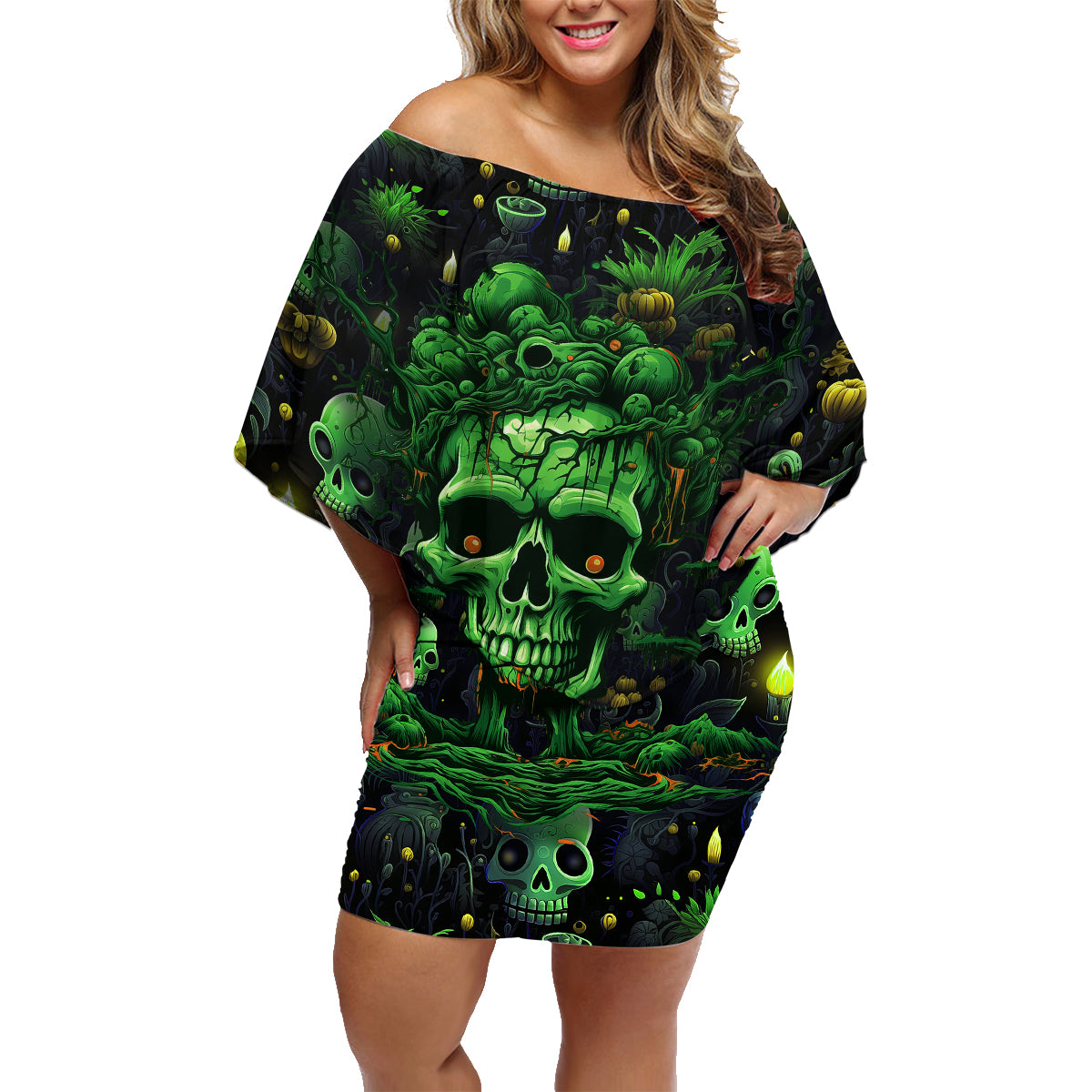 I Can Fix Stupid But Is Gonna Hurt Family Matching Off Shoulder Short Dress and Hawaiian Shirt - Wonder Print Shop