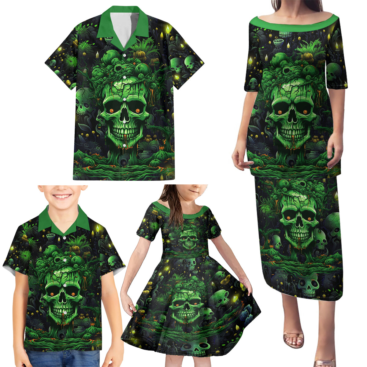 I Can Fix Stupid But Is Gonna Hurt Family Matching Puletasi Dress and Hawaiian Shirt - Wonder Print Shop
