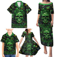 I Can Fix Stupid But Is Gonna Hurt Family Matching Puletasi Dress and Hawaiian Shirt - Wonder Print Shop
