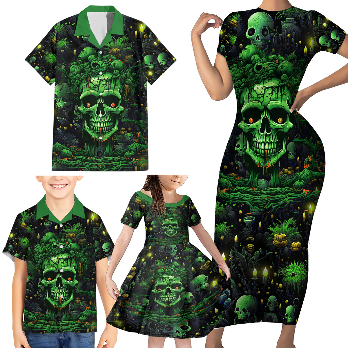 I Can Fix Stupid But Is Gonna Hurt Family Matching Short Sleeve Bodycon Dress and Hawaiian Shirt - Wonder Print Shop