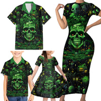 I Can Fix Stupid But Is Gonna Hurt Family Matching Short Sleeve Bodycon Dress and Hawaiian Shirt - Wonder Print Shop