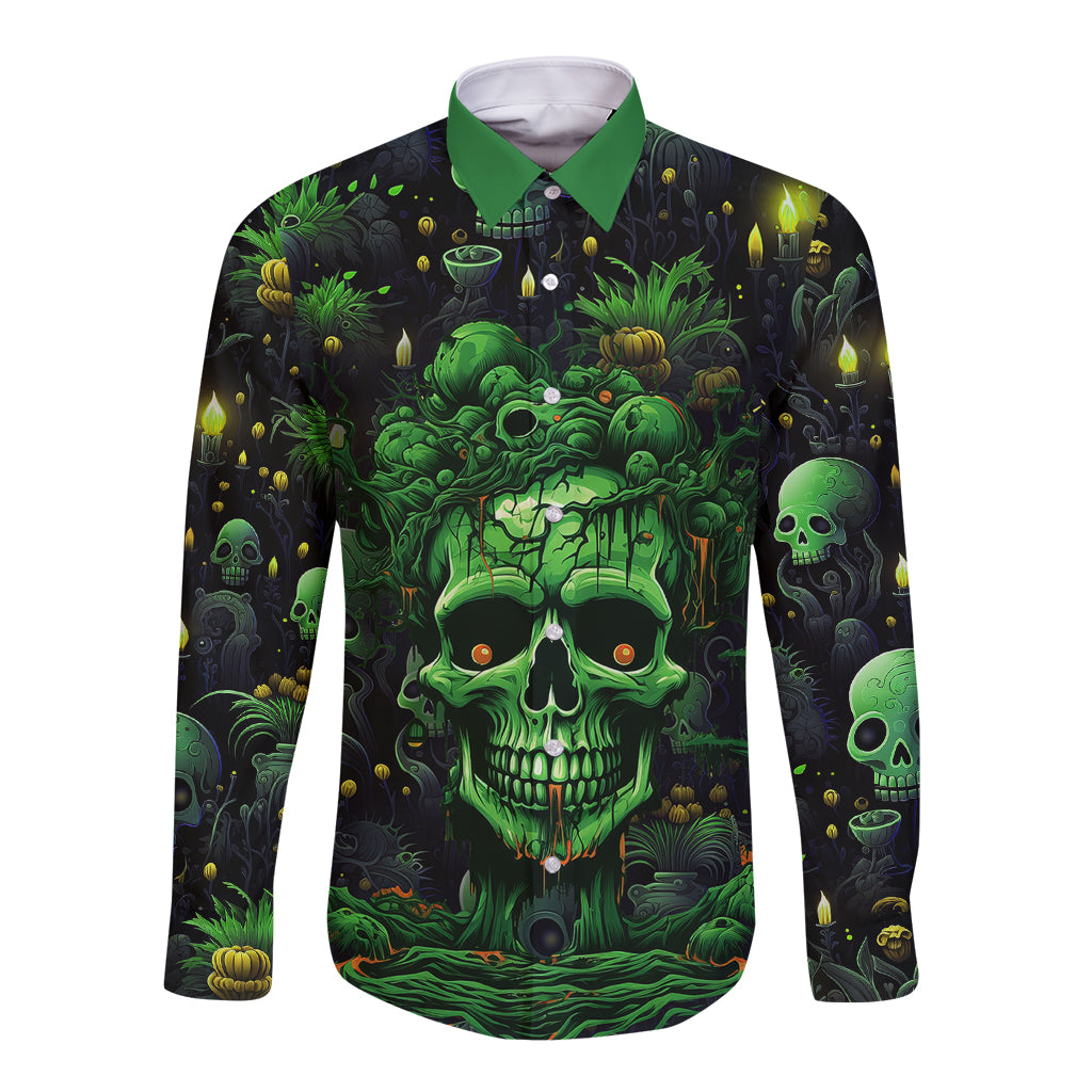 I Can Fix Stupid But Is Gonna Hurt Long Sleeve Button Shirt - Wonder Print Shop