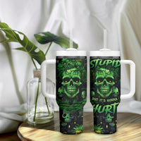 I Can Fix Stupid But Is Gonna Hurt Tumbler With Handle - Wonder Print Shop