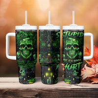 I Can Fix Stupid But Is Gonna Hurt Tumbler With Handle - Wonder Print Shop