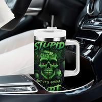 I Can Fix Stupid But Is Gonna Hurt Tumbler With Handle - Wonder Print Shop