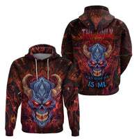 The Only Thing That Can Stop Me Is Me Hoodie - Wonder Print Shop