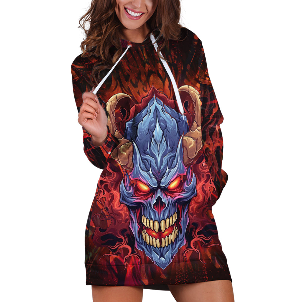 The Only Thing That Can Stop Me Is Me Hoodie Dress - Wonder Print Shop