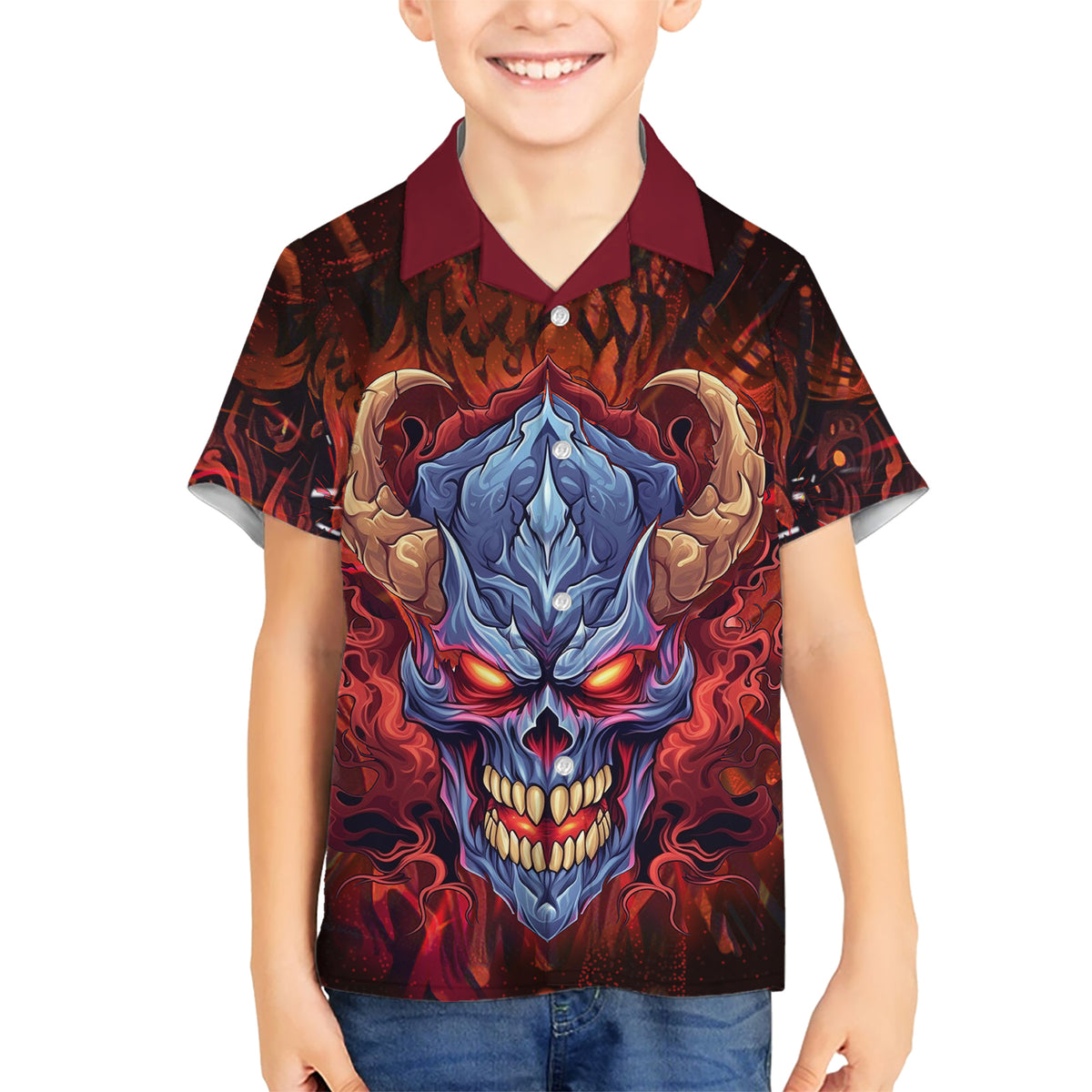 The Only Thing That Can Stop Me Is Me Kid Hawaiian Shirt - Wonder Print Shop