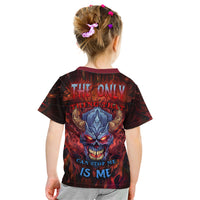 The Only Thing That Can Stop Me Is Me Kid T Shirt - Wonder Print Shop