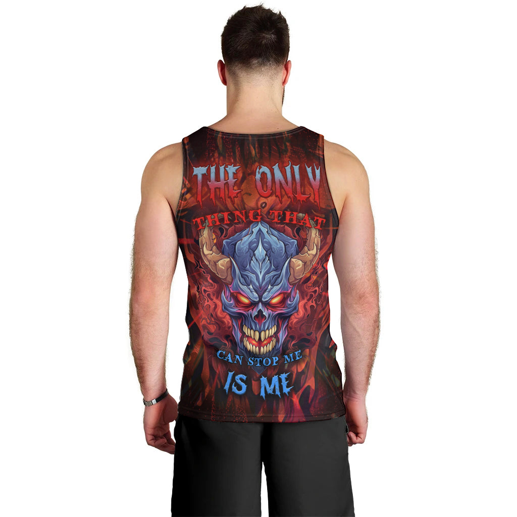 The Only Thing That Can Stop Me Is Me Men Tank Top - Wonder Print Shop