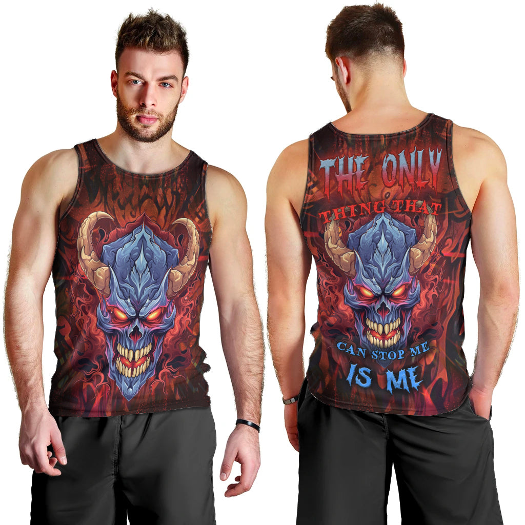 The Only Thing That Can Stop Me Is Me Men Tank Top - Wonder Print Shop