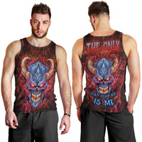 The Only Thing That Can Stop Me Is Me Men Tank Top - Wonder Print Shop