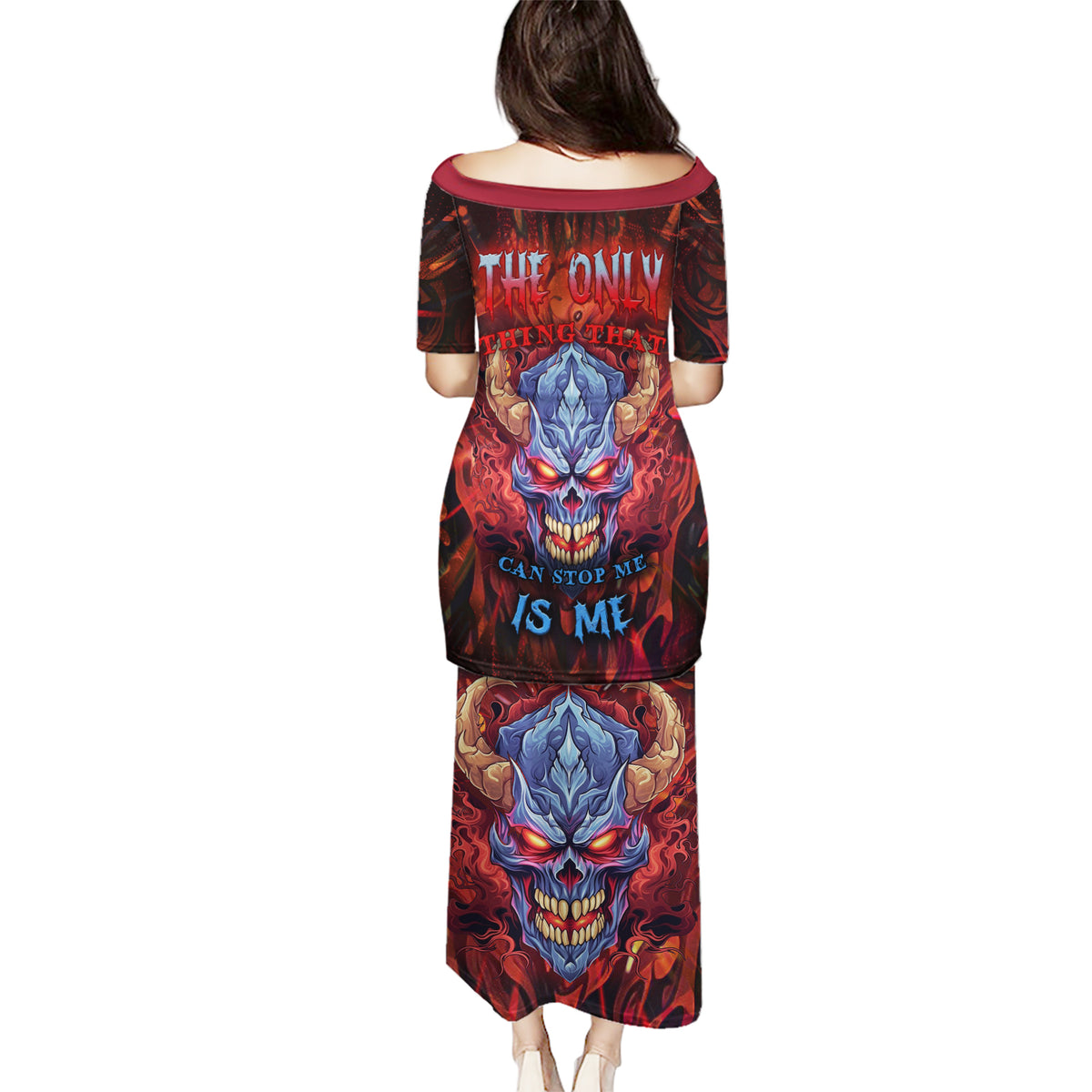 The Only Thing That Can Stop Me Is Me Puletasi - Wonder Print Shop