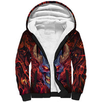 The Only Thing That Can Stop Me Is Me Sherpa Hoodie - Wonder Print Shop