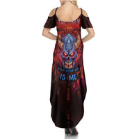 The Only Thing That Can Stop Me Is Me Summer Maxi Dress - Wonder Print Shop