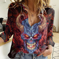 The Only Thing That Can Stop Me Is Me Women Casual Shirt - Wonder Print Shop