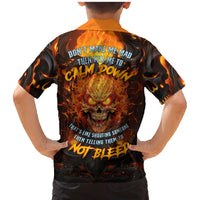 Don't Make Me Mad Family Matching Mermaid Dress and Hawaiian Shirt - Wonder Print Shop