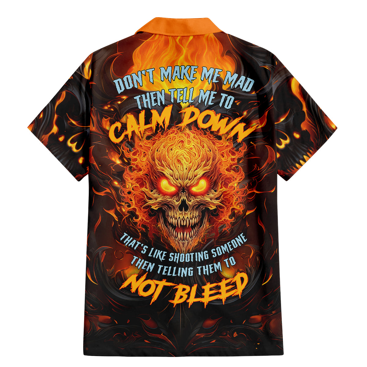 Don't Make Me Mad Family Matching Mermaid Dress and Hawaiian Shirt - Wonder Print Shop