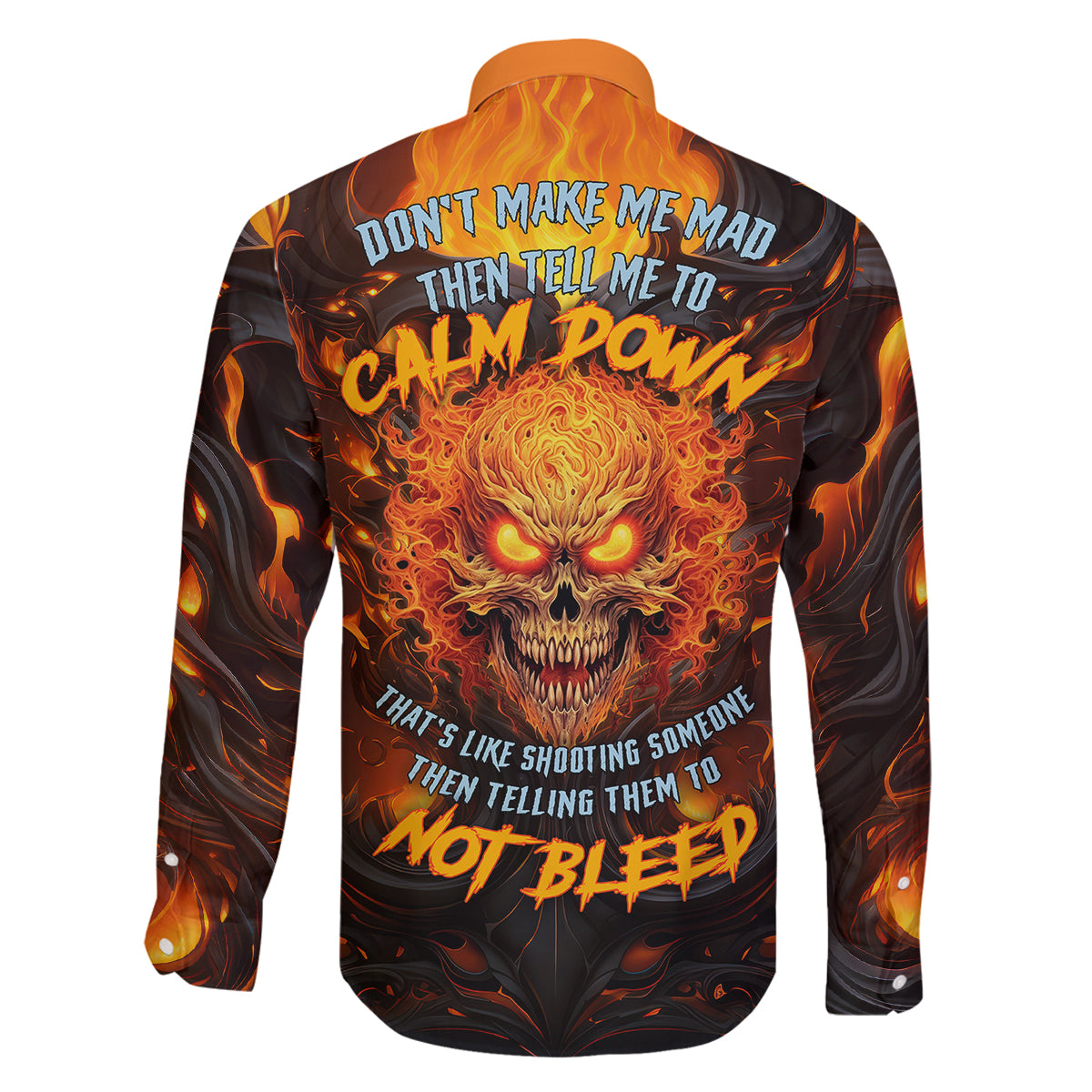 Don't Make Me Mad Family Matching Off Shoulder Short Dress and Hawaiian Shirt - Wonder Print Shop