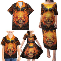 Don't Make Me Mad Family Matching Puletasi Dress and Hawaiian Shirt - Wonder Print Shop