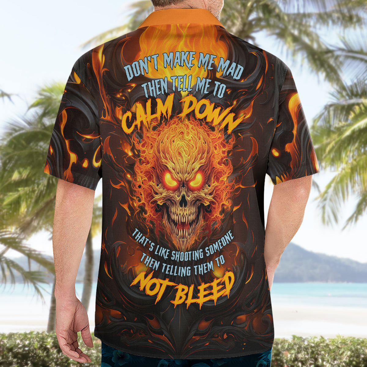Don't Make Me Mad Hawaiian Shirt - Wonder Print Shop
