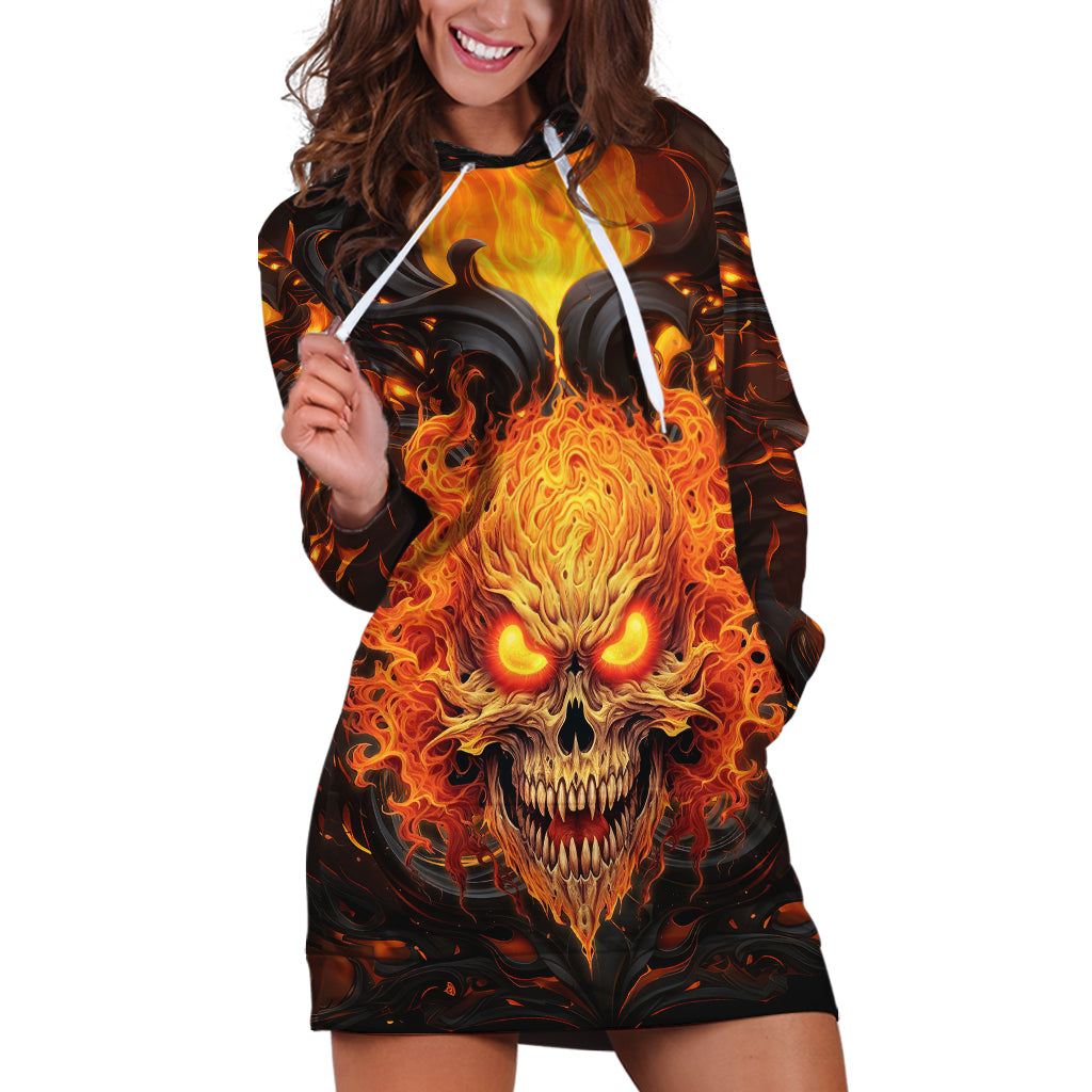 Don't Make Me Mad Hoodie Dress - Wonder Print Shop