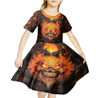 Don't Make Me Mad Kid Short Sleeve Dress - Wonder Print Shop