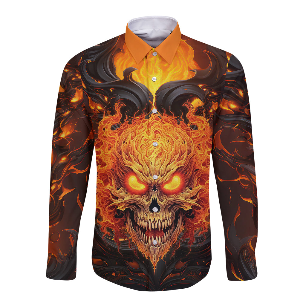 Don't Make Me Mad Long Sleeve Button Shirt - Wonder Print Shop