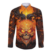 Don't Make Me Mad Long Sleeve Button Shirt - Wonder Print Shop