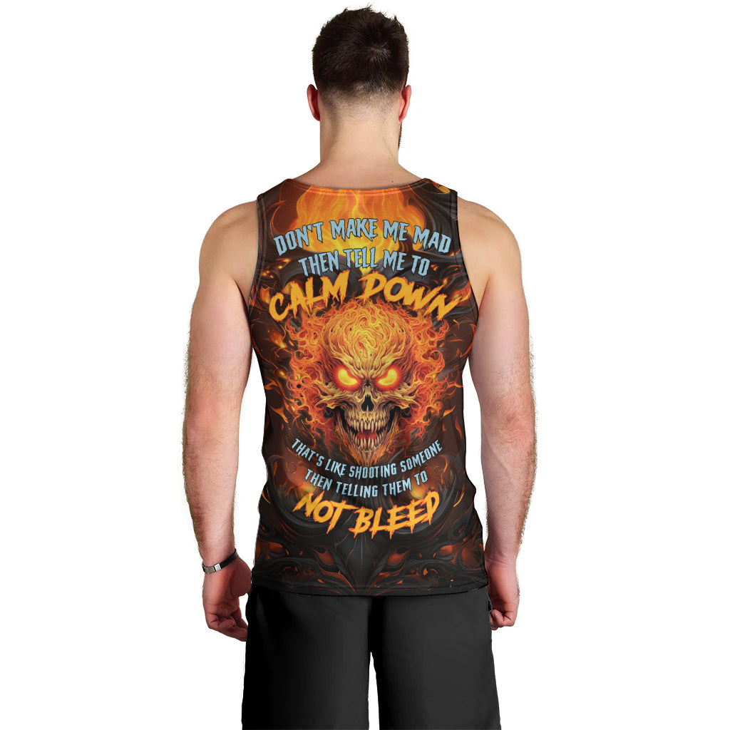 Don't Make Me Mad Men Tank Top - Wonder Print Shop