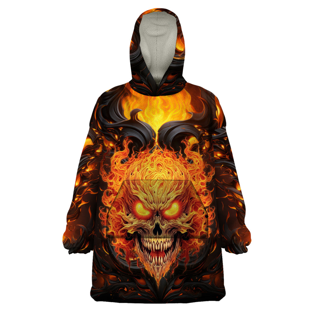 Don't Make Me Mad Wearable Blanket Hoodie - Wonder Print Shop