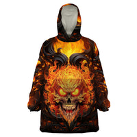 Don't Make Me Mad Wearable Blanket Hoodie - Wonder Print Shop