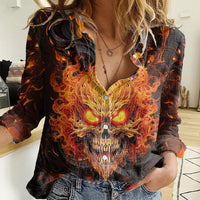 Don't Make Me Mad Women Casual Shirt - Wonder Print Shop