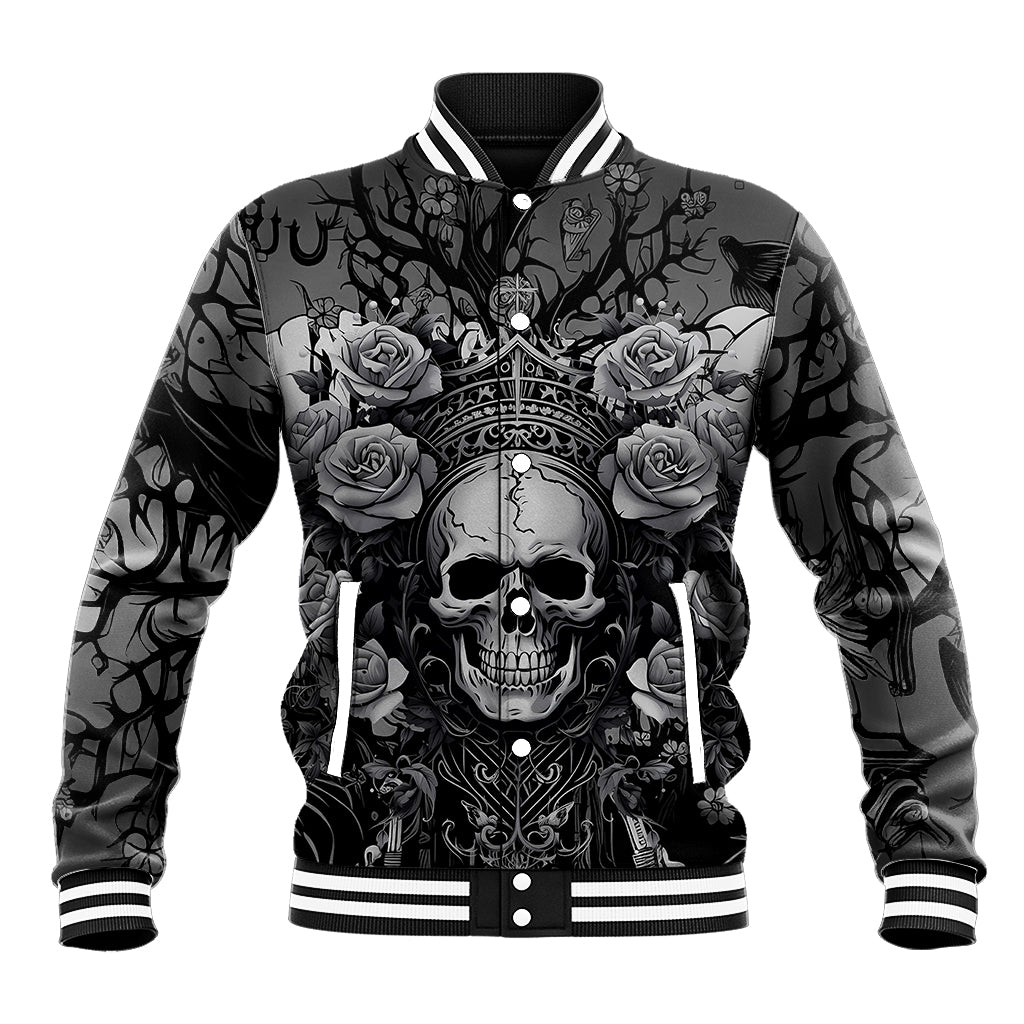 I'm Blunt Because God Rolled Me That Way Baseball Jacket - Wonder Print Shop