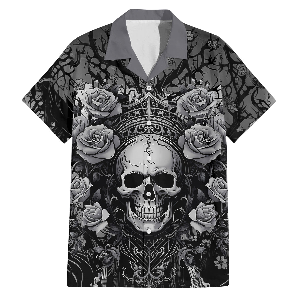 I'm Blunt Because God Rolled Me That Way Family Matching Mermaid Dress and Hawaiian Shirt - Wonder Print Shop