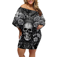 I'm Blunt Because God Rolled Me That Way Family Matching Off Shoulder Short Dress and Hawaiian Shirt - Wonder Print Shop